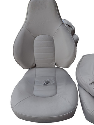 Springfield Marine Fish Pro High Back Folding Seat White 1041606