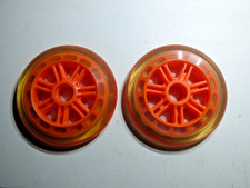 Actobotics - 4.90 Inch Orange Wheels (20 mm Bore) QTY 2 Pair (Hard to Find)