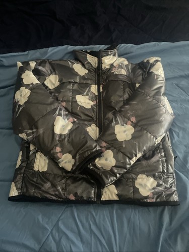 THE NORTH FACE Girls' Fully Reversible Shasta Full Zip Puffer 12 L MSRP $140 - Picture 5 of 17