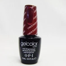 OPI GelColor GC H02 CHICK FLICK CHERRY 15mL/ 0.5oz UV LED Gel Polish Color