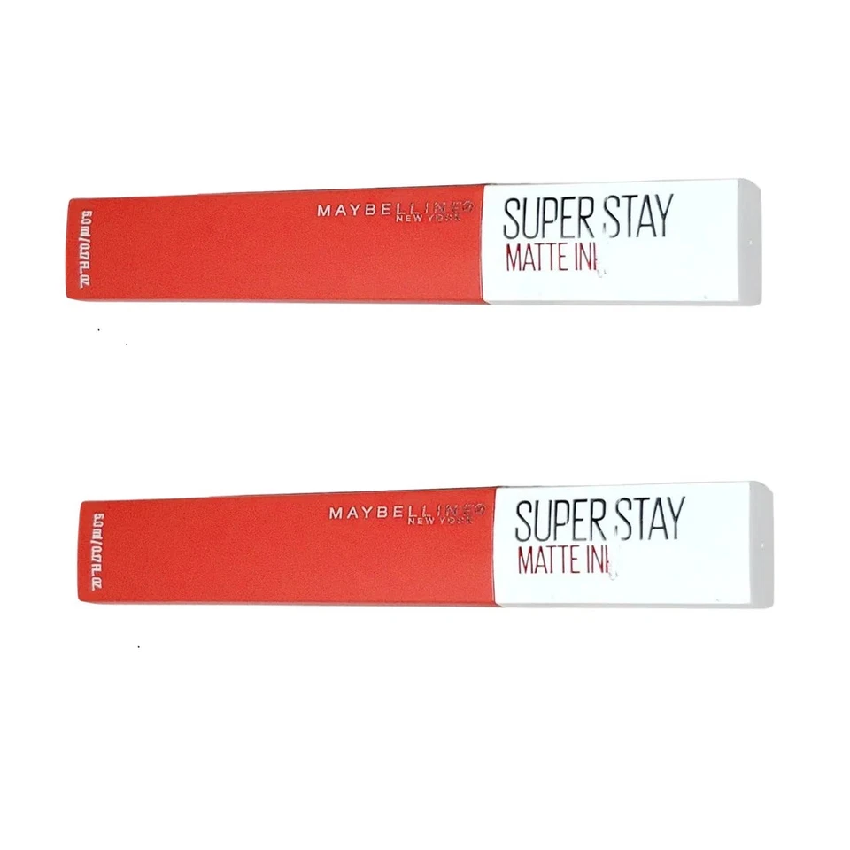Pack of 2 Maybelline SuperStay Matte Ink Liquid Lipstick, Individualist 320 - Image 2 of 4
