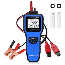 Fuel Injector Tester Kit 5V 12V Car Tool w/ Screen Display Short Circuit Protect