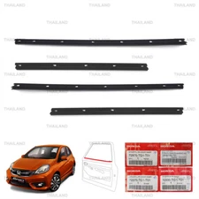 For Honda Brio 5 Dr Hatchback 2011 - 18 Set 4Dr Inner Weatherstrip Door Belt
