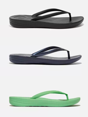 fitflop IQUSHION Ergonomiische Zehenstegsandale Zehentrenner Flipflop E54
