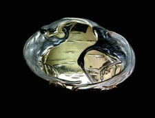 Vintage Charmant Of Beverly Hills Gold Tone Herons Belt Buckle