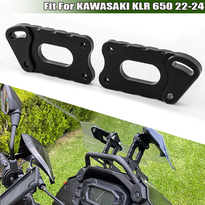 Fit For KAWASAKI KLR650 2022-2023 Motorcycle Windshield Windscreen