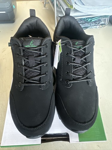 PICK SIZE - Emeril Lagasse Womens BLACK Quarter Nubuck Slip Resistant Sneakers - Picture 3 of 9