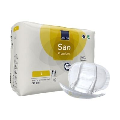 Abena San Premium Bladder Protection Pads, Size 7 (Sold as CS/120)
