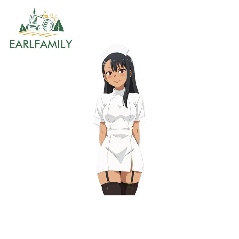 Pegatina De Vinilo Para Coche EARLFAMILY - Tema Nagatoro/Hentai - Impermeable Y De Colocación Universal