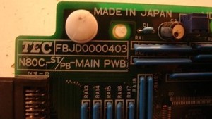 Tec FBJD0000403 N80C-ST/PB-Main-PWB MDKK32IV-0