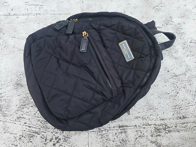 Marc Jacobs New York Backpack Bag Black Quilted Nylon Bag  display picture 1