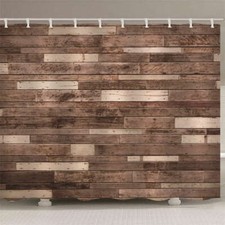 Totem Dim Brown Smoke 3D Shower Curtain Waterproof Fabric Bathroom Decoration