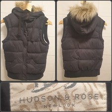Hudson And Rose New Look Gillet Size 12uk Navy Body Warmer Womens