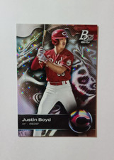 (ITEM 473) JUSTIN BOYD - 2023 BOWMAN PLATINUM ICE FOIL #TOP65 (RC)