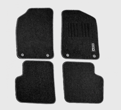 Genuine Fiat 500 Tailored Car Floor Mats Twin Fixings. 59137558  