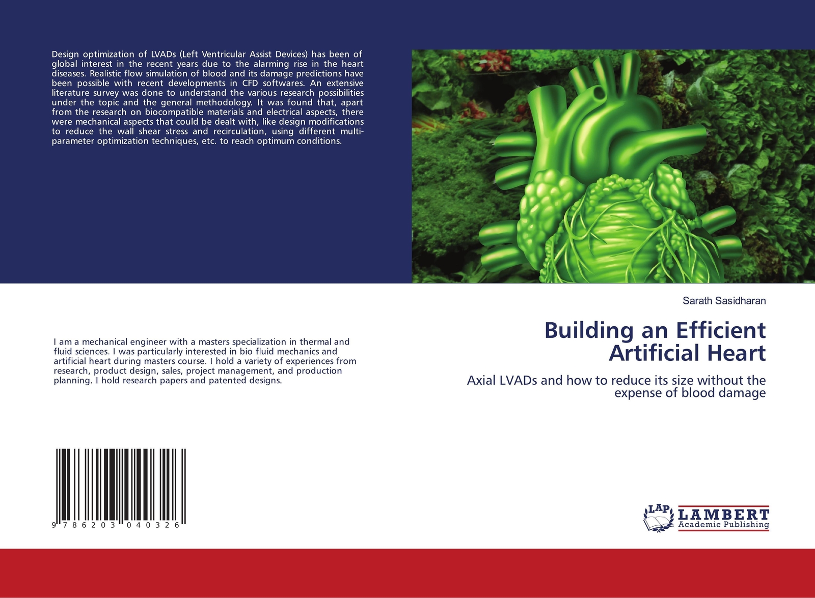 Sarath Sasidharan | Building An Efficient Artificial Heart |
