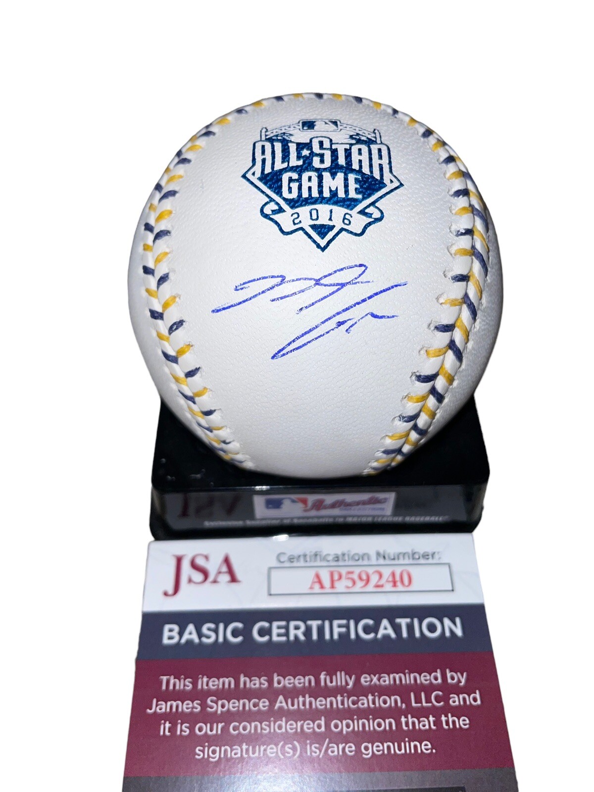 Nolan Arenado Autographed Signed St. Louis Cardinals Baseball Auto JSA COA 