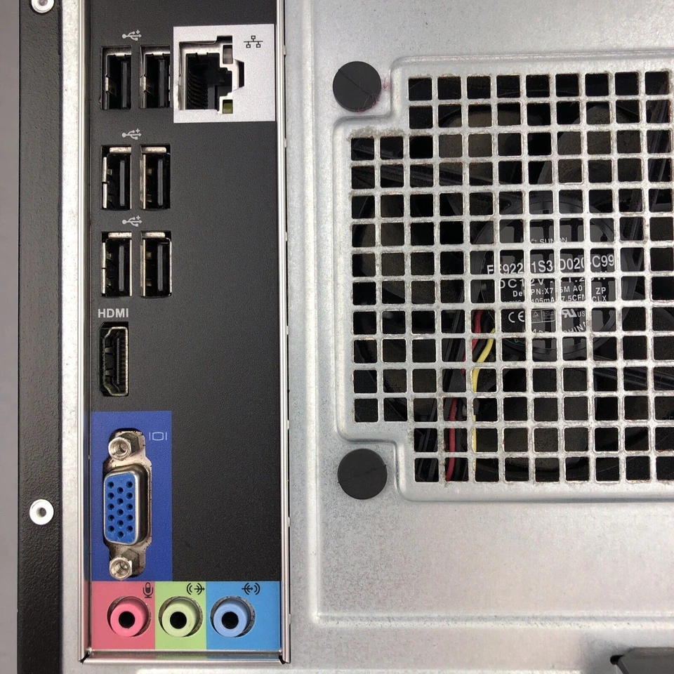 Fast Dell Desktop Computer PC Core i3 SSD 1TB 16GB 23" WiFi Win7 64bit Office16 - Image 3 of 4