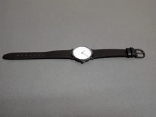 NEW Projects Watches PJT-7406 Scratch M&Co 33mm Black Leather Band Watch