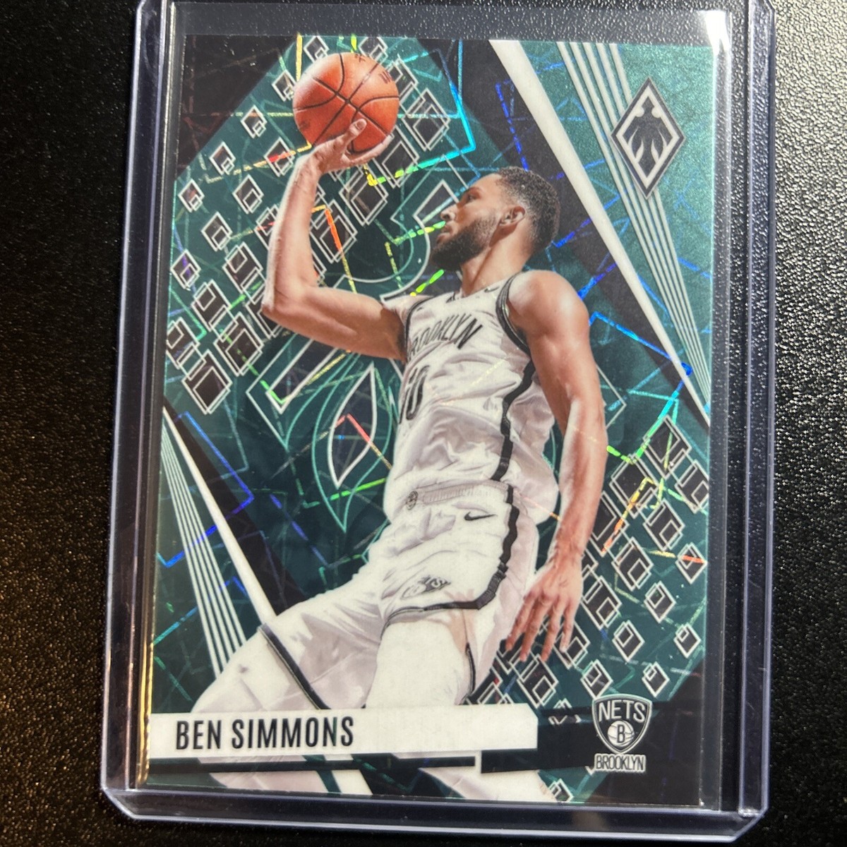 2023-24 Panini Phoenix #105 Ben Simmons Phoenix Teal Lazer