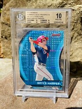 2012 Bryce Harper RC Serial# /25 Atomic Xfractor BGS 10 Pristine Refractor