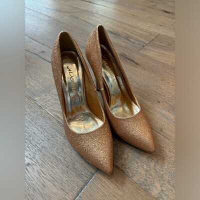 Lasonia Glitter Pumps Size 8