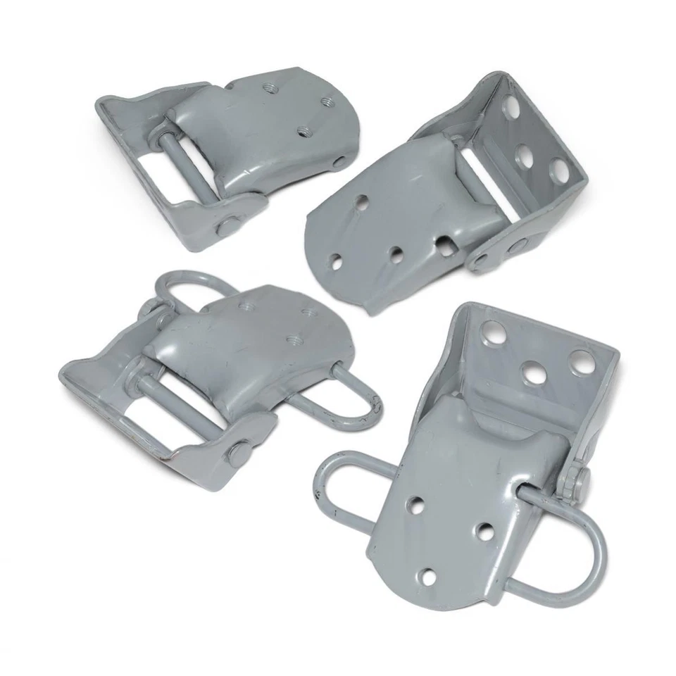 Bisagra de 4 puertas derecha izquierda superior inferior ajuste camioneta Nissan Datsun 1500 620 1972-1979 Foto 3 de 4