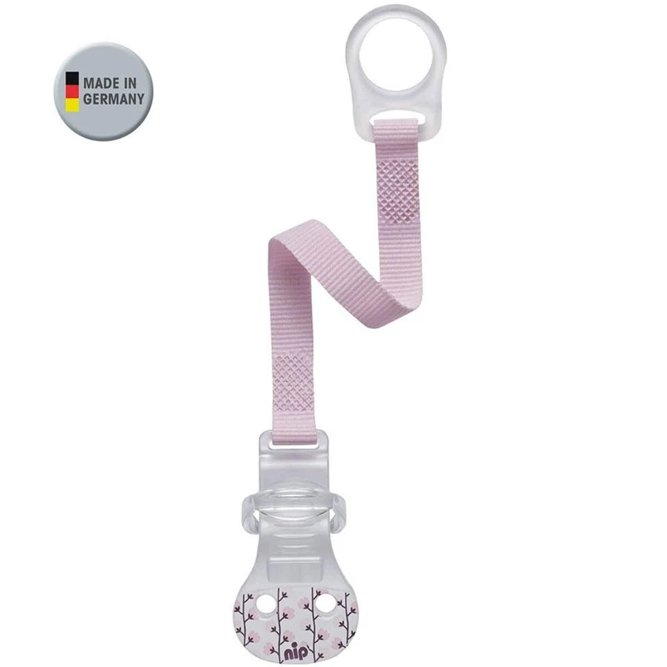 Schnullerband mit Ring // 2-er Set Girl // Komfort-Verschluss für alle Schnul... - Bild 3 von 4