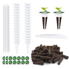 121pcs Hydroponic Seed Pod Kit, 30pcs Grow Sponges 30pcs Seed Pod Baskets 30p... 0.30 per gallon