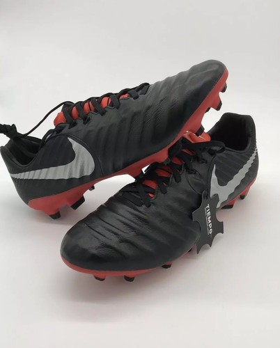NIKE TIEMPO LEGEND 7 PRO FG Botines de fútbol para hombre Talla EE. UU. 8  Negro Rojo AH7241-006 | eBay