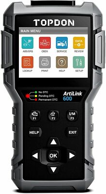 AL600 Universal Auto Diagnose Scanner Code Leser Fehler Reset Werkzeug EOBD OBD2