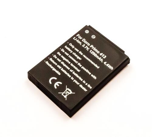 Battery compatible with Doro Type RCB01P01 3.7V 1200mAh Li-Ion