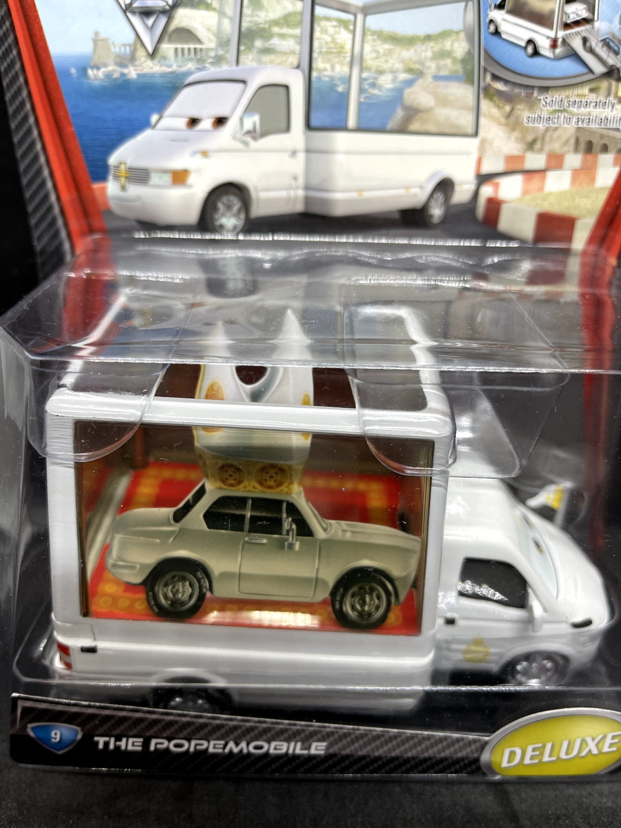 カーズ マテル THE POPEMOBILE カーズ２ ミニカー ピクサー カーズ マテル THE POPEMOBILE カーズ2 ミニカー ピクサー