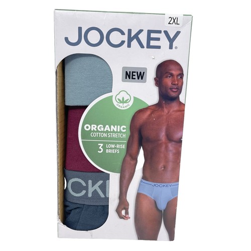 NEW JOCKEY LIFE Men's 5 PACK STRING BIKINI BRIEFS LARGE 24/7