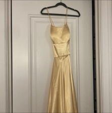 Sherri Hill 52022 Yellow Prom Dress - With Pockets (Worn Once)