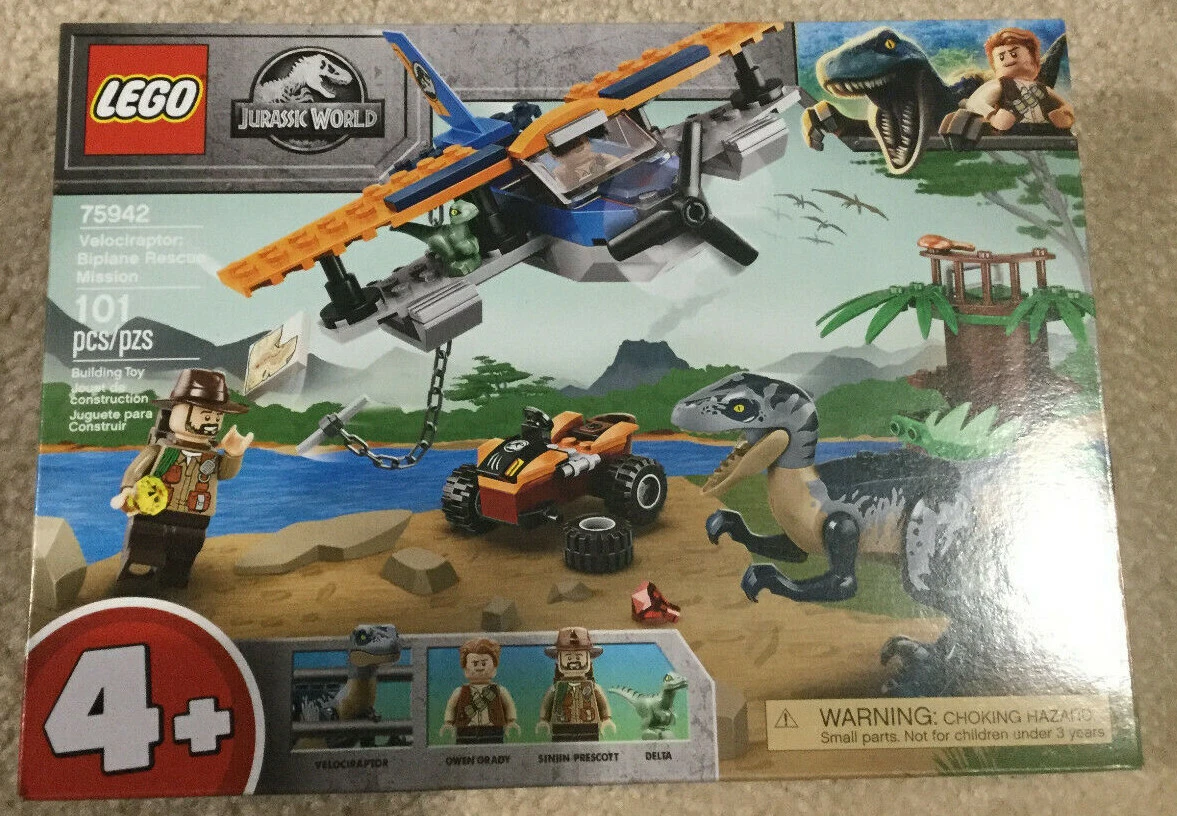 Lego jurassic world missions sales