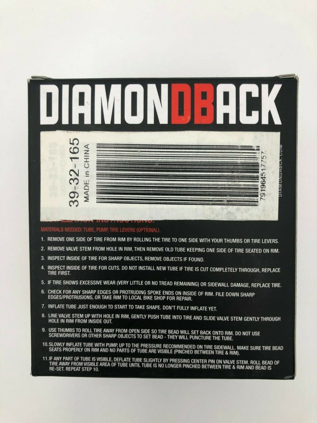 diamondback inner tube