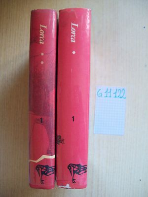 F. GARCIA LORCA - POESIE - 2 VOLUMI - GUANDA - 1966