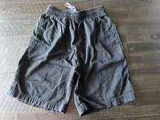 Lands End Youth Teen Kids Boys Black shorts size Medium 10 12 very gently used