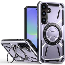 For Samsung Galaxy A36 5G Case Magnetic Ring Protective 360 Rotatable Stand