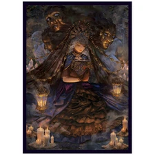 Myriam - Child of the Underworld - MTG Size - 100 Smooth Matte Card Sleeves