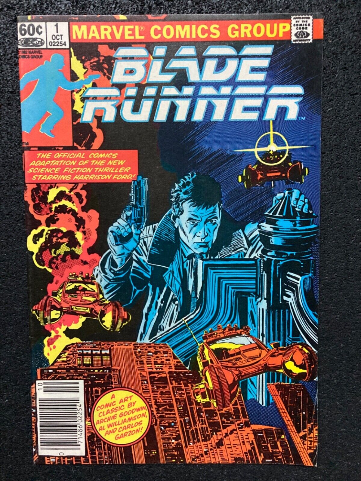Marvel Comic - Blade Runner #1 October 1982  FNVF / FN+