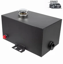 5-Gallon Hydraulic Fluid Reservoir Tank with Cap Outlet 3/4" Inlet 1-1/2" FNPT