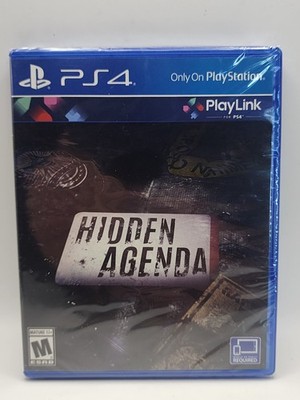 Hidden Agenda PS4 Video Game PlayLink Thriller Interactive Multiplayer
