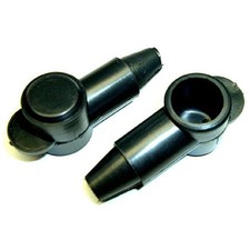 Fastronix 404-113 2 Pack Black Terminal Boots 5/16"-1/4" Stud Covers
