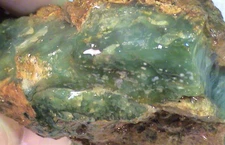 Serpentine Emerald Verdite Green Crystal, Jewelry Grade A+ Gemstone, 12 Oz, #08