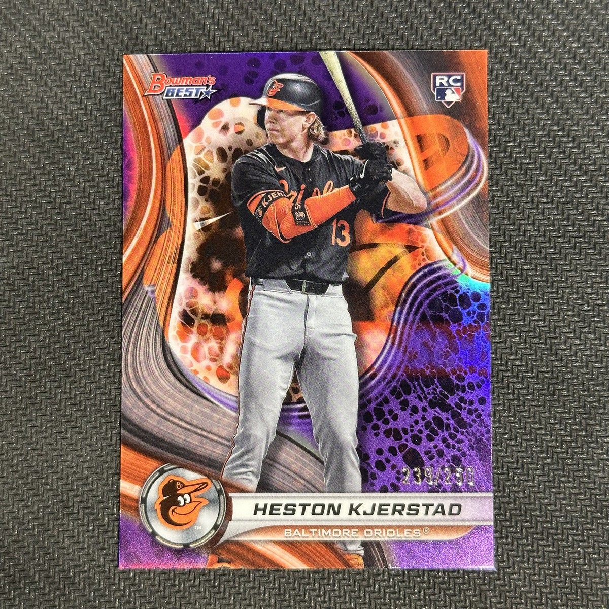 BEST Ⅱ +5 2024 Bowman's Best - Heston Kjerstad #12 Purple Refractor