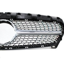 Hologramm Folie f&uuml;r Mercedes W117 Facelift Diamantgrill K&uuml;hlergrill Cover D059 