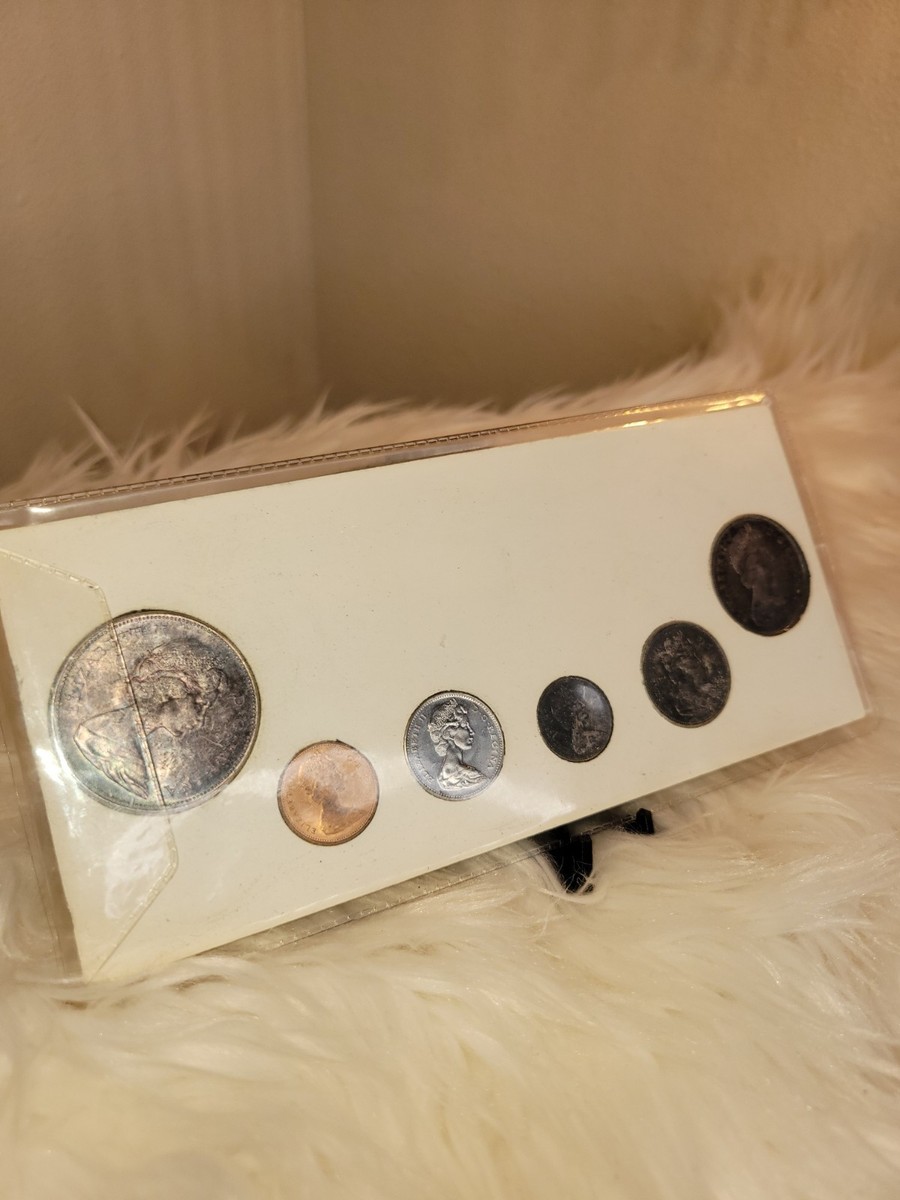 Canada 1867-1967 Special Centennial Commemorative Coin Set Wolf