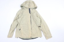Columbia Women Beige Waterproof Hooded Jacket L
